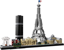 Load image into Gallery viewer, LEGO Architecture Skyline Collection 21044 Paris Skyline Building Kit With Eiffel Tower Model and other Paris City Architecture for build and display (649 Pieces)