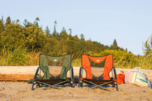 Load image into Gallery viewer, Cascade Mountain Tech Camping Chair - Low Profile Folding Chair for Camping, Beach, Picnic, Barbeques, Sporting Event with Carry Bag