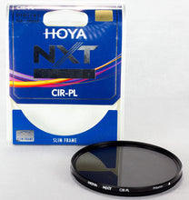 Load image into Gallery viewer, Hoya NXT Circular Polarizer CPL CRPL High-Transparency Optical Slim Frame Glass Filter