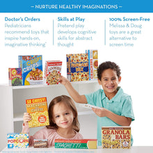 Load image into Gallery viewer, Melissa &amp; Doug Grocery Boxes for Pretend Kitchens and Shopping (11 Piece)