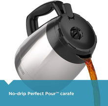 Load image into Gallery viewer, BLACK+DECKER 12-Cup Thermal Coffeemaker, Black/Silver, CM2035B