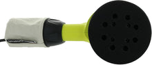 Load image into Gallery viewer, Ryobi RS290G 2.6 Amp 12,500 OPM Single Speed 5 Inch Hook and Loop Corded Random Orbit Sander w/ 3 Pads and Dust Bag