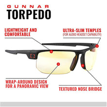 Load image into Gallery viewer, GUNNAR Gaming and Computer Eyewear /Torpedo