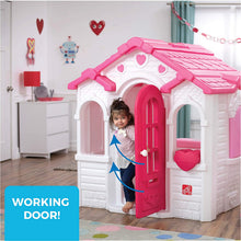 Load image into Gallery viewer, Step2 Sweetheart Playhouse, Pink and White