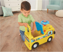 Load image into Gallery viewer, Little Tikes Little Baby Bum Wheels On The Bus Scoot &amp; Push Ride | Walk Ride and Play with Music | Educational Learning Birthday Gift Present for Toddlers Boys and Girls