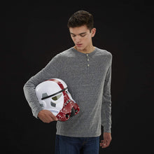 Load image into Gallery viewer, SW Star Wars Black INCINERATOR Trooper Electronic Helmet