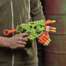 Load image into Gallery viewer, NERF Zombie Strike Alternator Blaster -- Fires 3 Ways -- Includes 12 Official Zombie Strike Elite Darts - for Kids, Teens, Adults