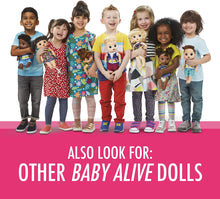 Load image into Gallery viewer, Baby Alive Potty Dance Baby: Talking Baby Doll with Black Curly Hair, Potty, Rewards Chart, Undies and More, Doll That “Pees” on Her Potty, for Girls and Boys 3 Years Old And Up