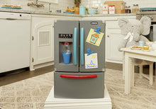Load image into Gallery viewer, Little Tikes First Fridge Refrigerator with Ice Dispenser Pretend Play Appliance for Kids, Play Kitchen Set with Kitchen Playset Accessories Unique Toy Multi-Color