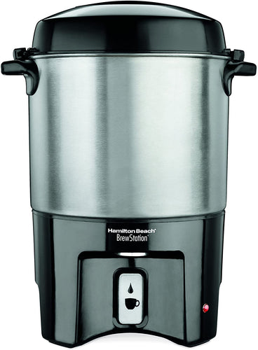 Hamilton Beach 40540 Brew Station 40-Cup Coffee Urn, Silver