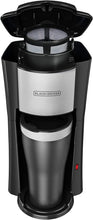 Load image into Gallery viewer, BLACK+DECKER Single Serve Coffeemaker, Black, CM618