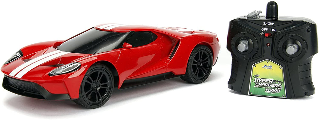 Jada Toys Hyperchargers 1:16 Big Time Muscle R/C '17 Ford GT Vehicle