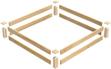 Load image into Gallery viewer, Greenes Fence Raised Garden Bed, 48&quot; L x 48&quot; W x 7&quot; H, Cedar