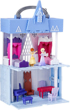 Load image into Gallery viewer, Disney Frozen Pop Adventures Arendelle Castle Playset with Handle, Including Elsa Doll, Anna Doll, &amp; 7 Accessories - Toy for Kids Ages 3 &amp; Up