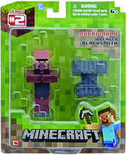 Load image into Gallery viewer, Minecraft Blacksmith Villager Figure Pack