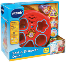 Load image into Gallery viewer, VTech Sort and Discover Drum, Yellow