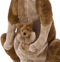 Load image into Gallery viewer, Melissa &amp; Doug Giant Kangaroo and Baby Joey