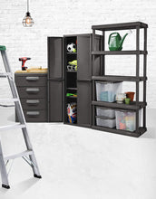 Load image into Gallery viewer, STERILITE 01423V01 4 Shelf Cabinet, Flat Gray, 1-Pack