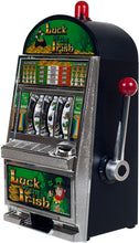 Load image into Gallery viewer, Trademark Poker RecZone Luck of The Irish Slot Machine Bank, 15-Inch
