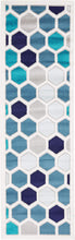 Load image into Gallery viewer, Unique Loom Metro Collection Area Rug, 2' x 6' 7, Ivory
