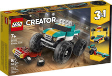 Load image into Gallery viewer, LEGO Creator 3in1 Monster Truck Toy 31101 Cool Building Kit for Kids, New 2020 (163 Pieces)