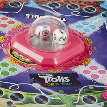 Load image into Gallery viewer, Trouble: DreamWorks Trolls World Tour Edition Board Game for Kids Ages 5 and Up; Includes Tiny Diamond Figure with Hair, Model:E8906