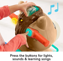 Load image into Gallery viewer, Fisher-Price Walk Bounce &amp; Ride Pony, Infant to Toddler Musical Walker and Ride-on Toy
