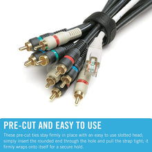 Load image into Gallery viewer, VELCRO Brand ONE-WRAP Cable Ties | Wire Management for Organizing Home, Office and Data Centers