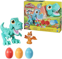 Load image into Gallery viewer, Play-Doh Dino Crew Crunchin' T-Rex Toy for Kids 3 Years and Up with Funny Dinosaur Sounds and 3 Eggs, 2.5 Ounces Each, Non-Toxic