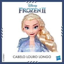 Load image into Gallery viewer, Disney Frozen Elsa Fashion Doll with Long Blonde Hair &amp; Blue Outfit Inspired by Frozen 2 - Toy for Kids 3 Years Old &amp; Up