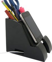 Load image into Gallery viewer, Victor PH600 Smart Charge Pencil Cup, Tablet Holder, Kindle Holder, with USB Hub