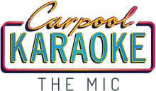 Load image into Gallery viewer, Singing Machine Official Carpool Karaoke, The Mic, Bluetooth Microphone for Cars, White (CPK545)