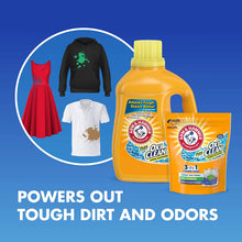 Load image into Gallery viewer, Arm &amp; Hammer Plus OxiClean Fresh Scent, 128 Loads Liquid Laundry Detergent, 224 Fl oz