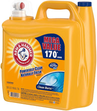 Load image into Gallery viewer, Arm &amp; Hammer Clean Burst Liquid Laundry Detergent, 170 Loads