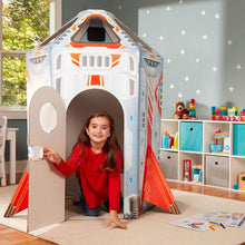 Load image into Gallery viewer, Melissa &amp; Doug Rocket Ship Indoor Playhouse