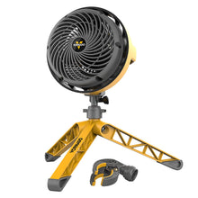 Load image into Gallery viewer, Vornado EXO5 Heavy-Duty Shop Air Circulator Fan with High-Impact Housing, Collapsible Tripod Base, Clamp Attachment