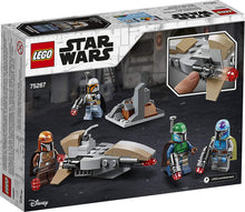 Load image into Gallery viewer, LEGO Star Wars Mandalorian Battle Pack 75267 Mandalorian Shock Troopers and Speeder Bike Building Kit; Great Gift Idea for Any Fan of Star Wars: The Mandalorian TV Series, New 2020 (102 Pieces)