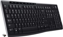 Load image into Gallery viewer, Logitech Wireless Keyboard K270 with Long-Range Wireless