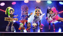 Load image into Gallery viewer, LOL Surprise OMG Remix Super Surprise with 70+ Surprises, Plays Music, 4 Fashion Dolls And 4 Dolls (Sisters), Rock Instruments, Boom Box Packaging, And Rock Band Accessories | Ages 4+
