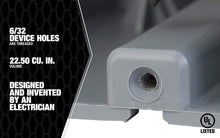 Load image into Gallery viewer, Madison Electric Products MSBHZ One Gang Horizontal Device Box with Depth Adjustable, Heavy Duty 42lb