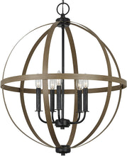 Load image into Gallery viewer, Sea Gull Lighting 5251005-846 Calhoun Five Light Chandelier Hanging Modern Fixture, Stardust