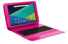 Load image into Gallery viewer, Visual Land Prestige Elite 10QS - 10.1" QuadCore Lollipop 5.0 Android Tablet with Keyboard Case, 16GB, IPS 1280x800 HD Screen, WiFi, Bluetooth ( Magenta )
