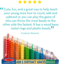 Load image into Gallery viewer, Melissa &amp; Doug Add &amp; Subtract Abacus