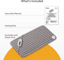 Load image into Gallery viewer, Beurer Large Ultra-Soft Heating pad, Fast-Heating, for Neck, Elbow, Knee, Shoulder, Cramps and Back Pain Relief, 6 Temperature Settings, Machine Washable, auto Shut-Off, overheat Protection | UHP26