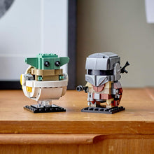 Load image into Gallery viewer, LEGO BrickHeadz Star Wars The Mandalorian &amp; The Child 75317 Building Kit, Toy for Kids and Any Star Wars Fan Featuring Buildable The Mandalorian and The Child Figures, New 2020 (295 Pieces)