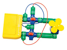 Load image into Gallery viewer, Thames &amp; Kosmos Electricity &amp; Magnetism Science Kit | 62 Safe Experiments Investigating Magnetic Fields &amp; Forces for Ages 8+ | Assemble Electric Circuits with Easy Snap-Together Blocks