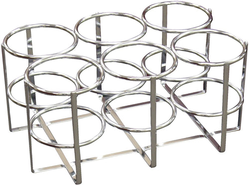 Drive Medical Economy Oxygen Rack, Chrome