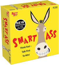 Load image into Gallery viewer, University Games Smart Ass The Ultimate Trivia Board Game for Families &amp; Adults Ages 12 &amp; Up, The Perfect Tabletop Game For Parties &amp; Events, Model:1360