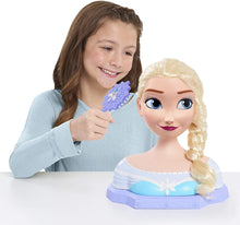 Load image into Gallery viewer, Disney Frozen Deluxe Elsa Styling Head