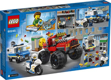 Load image into Gallery viewer, LEGO City Police Monster Truck Heist 60245 Police Toy, Cool Building Set for Kids, New 2020 (362 Pieces)